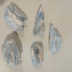 Light Blue Kyanite Crystal Chunks - Raw Mineral Specimens